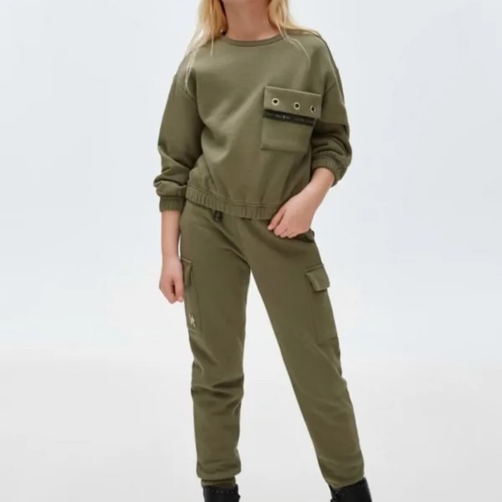 Mayoral Khaki Kids Matching Set